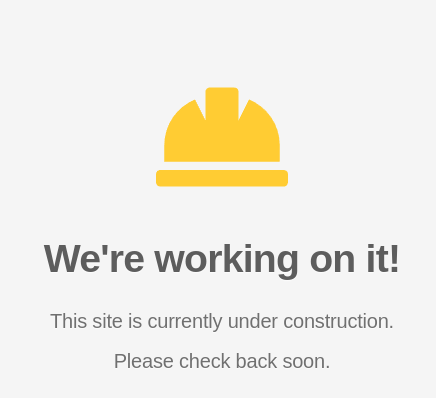Page in Construction